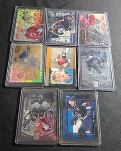 (8) Numbered Hockey Cards