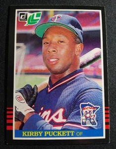 1985 Leaf Kirby Puckett Rookie Card
