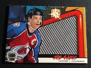 1999-00 Pacific Dynagon Ice Joe Sakic - Cool Lamplighter Net-Fusions Insert