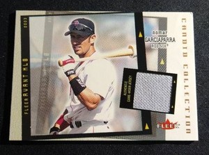 2003 Fleer Avant Nomar Garciaparra Game-Used Jersey Card - #d150