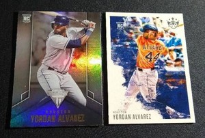 (2) Yordan Alvarez Rookie Cards