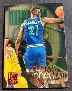 1995-96 Fleer Kevin Garnett Rookie Card