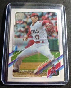 2021 Topps UK Edition Shohei Ohtani Card