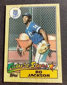 1987 Topps Bo Jackson Rookie Card