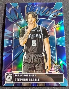 2024-25 Optic Stephon Castle My House Prizm Rookie Card