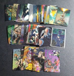 Chromium Fantasy Card Lot - Boris & Julie, Razor & Gen 13
