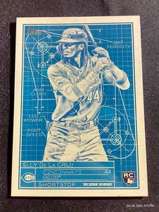 2024 Topps Superstar Blueprint Elly De La Cruz Rookie Card