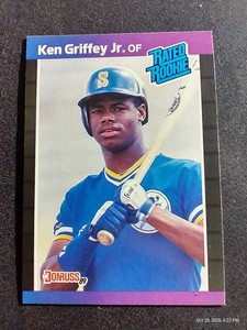 1989 Donruss Ken Griffey Jr Rookie Card