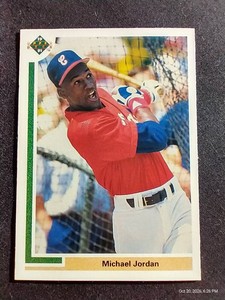 Iconic 1991 Upper Deck Michael Jordan SP Baseball Card