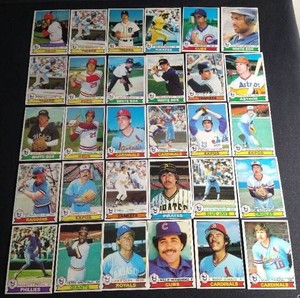 (30) 1979 Topps Baseball Cards - Includes Stars & HOFers