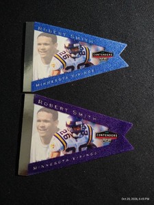 (2) 1998 Playoff Contenders Robert Smith Pennant Cards - (1) Exchange
