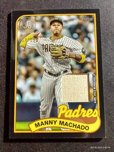 2024 Topps Manny Machado Game-Used Card - #d199