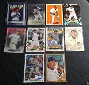 (10) Miguel Cabrera Cards