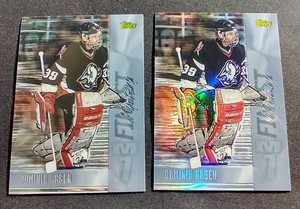 (2) 1998-99 Topps Mystery Finest Dominik Hasek Silver Inserts - (1) Refractor