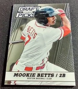 2013 Prizm Draft Picks Mookie Betts Rookie Card