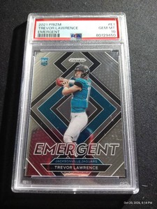 2021 Prizm Trevor Lawrence Rookie Card - PSA 10