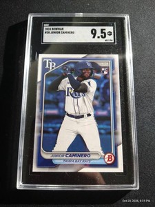 2024 Bowman Junior Caminero Rookie Card - SGC 9.5