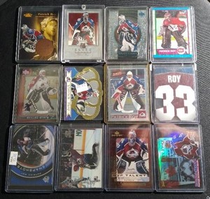 (12) Patrick Roy Cards - Nice Inserts