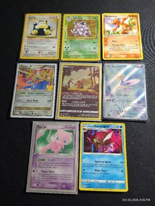 (8) Pokemon Cards - Vintage, Etc