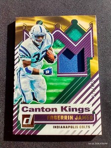 2025 Donruss Edgerrin James Jersey Card - #d425