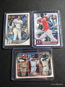 (3) Shohei Ohtani Cards