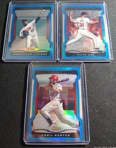 (3) 2009 Topps Finest #d Refractors - Good Names