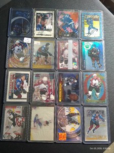 (16) Peter Forsberg Cards - Nice Inserts