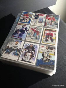 HUGE Stack of Hockey Cards - 45 Pages