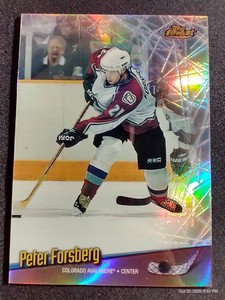 Gorgeous 1998-99 Finest Peter Forsberg Refractor