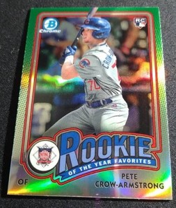 2024 Bowman Chrome Pete Crow-Armstrong Rookie