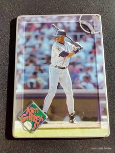 1996 Metallic Impressions Ken Griffey Jr. Metal Card