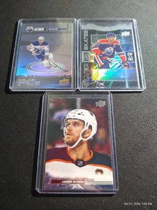 (3) Connor McDavid Cards