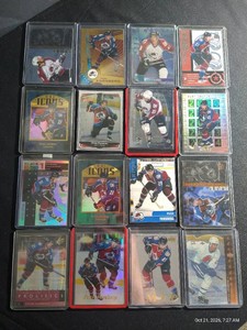 (16) Peter Forsberg Cards - Nice Inserts