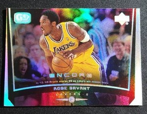 1999 Upper Deck Encore Kobe Bryant Card