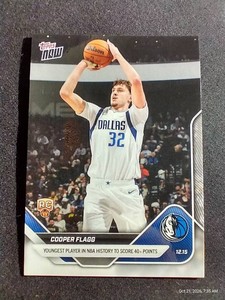 2025-26 Topps Now Cooper Flagg Rookie Card