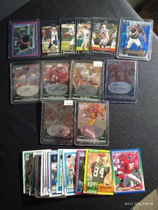 Football Mixed Lot - Rookies, Stars, Autographs Etc