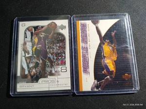 (2) Kobe Bryant Cards