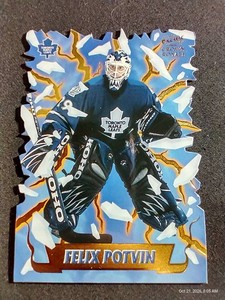 1997-98 Pacific Crown Royale Felix Potvin Freeze Out