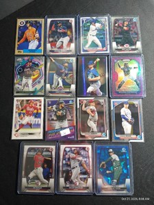 (15) Baseball Rookie Cards - Some Nice Names