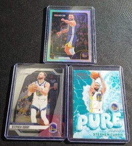 (3) Stephen Curry Cards