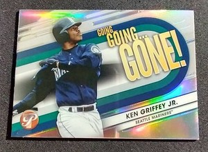 2023 Topps Pristine Ken Griffey Jr. Going, Going, Gone Refractor