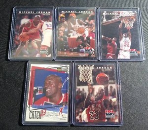 (5) Michael Jordan Cards