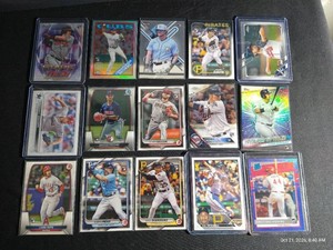 (15) Baseball Rookie Cards - Some Nice Names