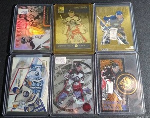 (6) Dominik Hasek Insert Cards - (3) Numbered