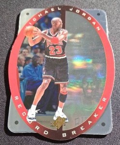 Awesome 1996-97 Upper Deck SPx Michael Jordan Die-Cut Record Breakers