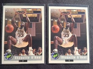(2) 1992 Classic Shaquille ONeal Rookie Cards