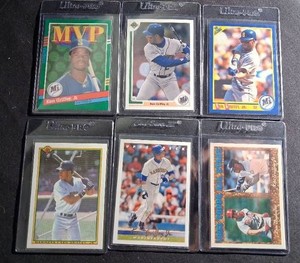 (6) Ken Griffey Jr Cards