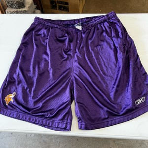 Vintage Reebok NFL Authentic Apparel Purple Basketball Shorts