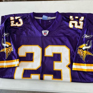 Vintage Reebok NFL MN Vikings #23 Purple Jersey XL