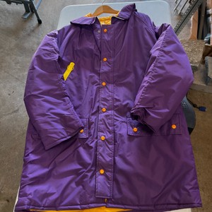 Vintage NFL Stahl Urban Vikings Colors Long Sideline Jacket Large